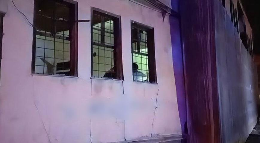 ‘Cesareti olan girsin’ diye iddialaştılar! Metruk binada şoke eden manzara