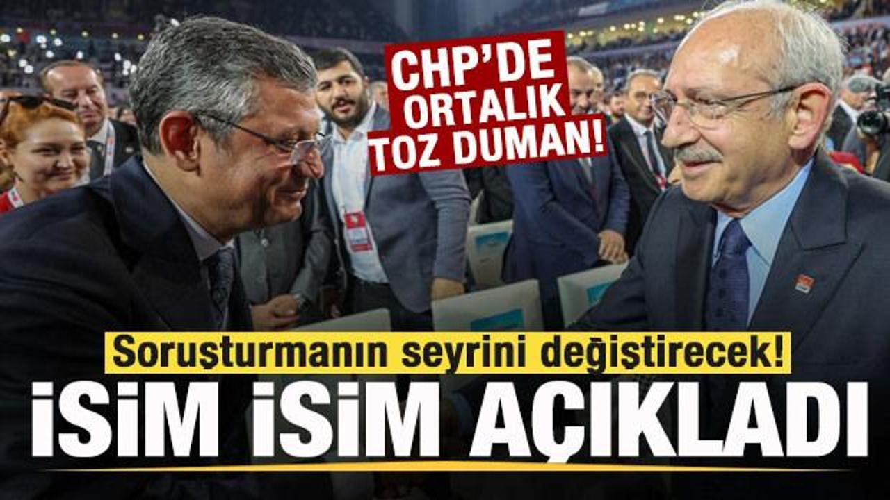 CHP’de ortalık toz duman! Soruşturmasının seyrini değiştirecek! İsim isim açıkladı