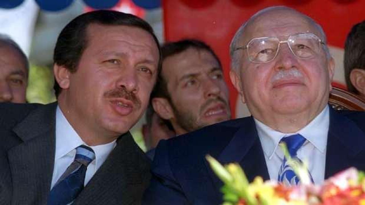 Cumhurbaşkanı Erdoğan, Erbakan’ı andı