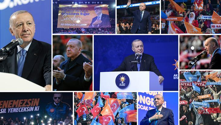 Erdoğan’dan kongre mesajı: Durmak yok, yola devam…