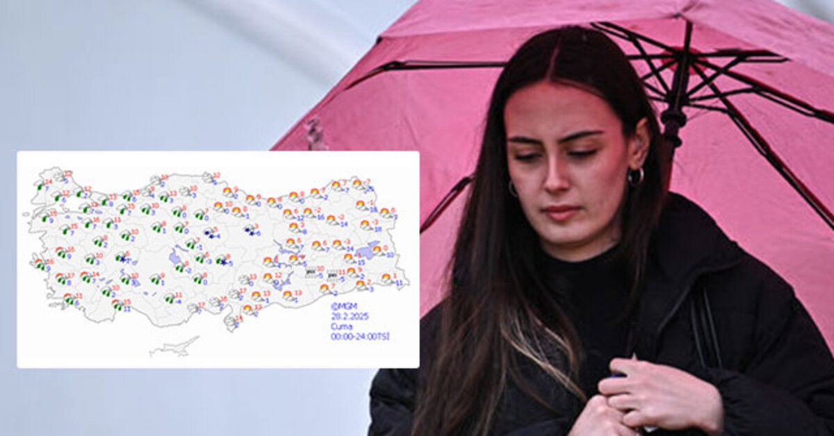 Hava durumu İstanbul | Meteoroloji'den saatli kritik uyarı! 5 bölgede yağış var | Son dakika haberleri