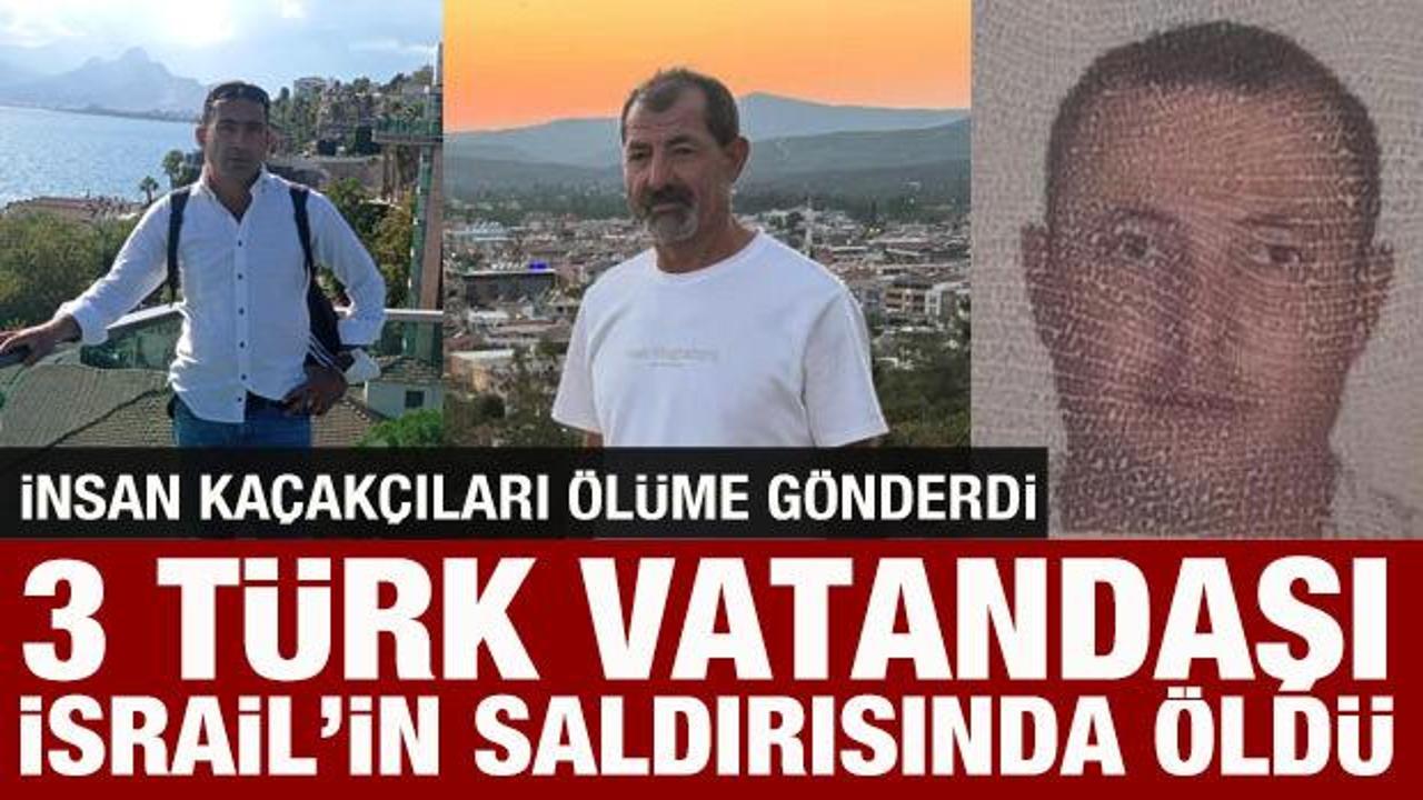 İsrail’in hava saldırısında 3 Türk vatandaşı hayatını kaybetti