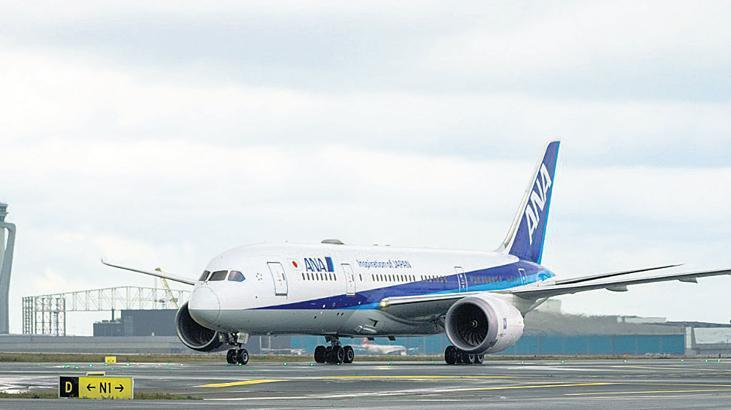 İstanbul Havalimanı’na Japon ANA geldi