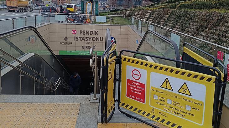 İstanbul’da metro istasyonunda yürüyen merdiven faciası! Parmakları koptu
