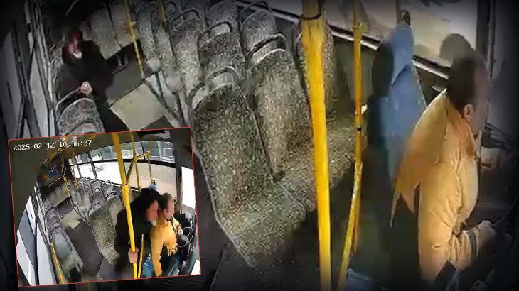 İzmit’te korku dolu anlar! Özel halk otobüsü şoförü seyir halindeyken bayıldı