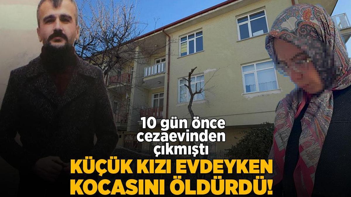 Konya’da vahşet! Eve alkollü gelen kocasını öldürdü