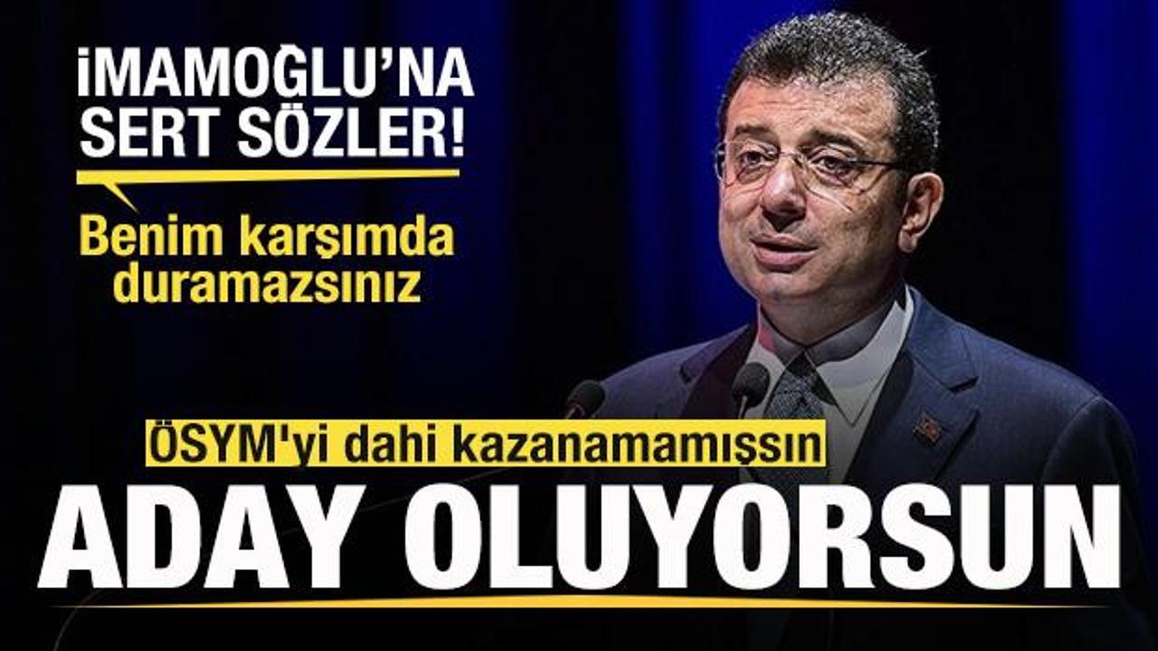 Lütfü Savaş’tan İmamoğlu’na sert sözler! ÖSYM’yi dahi kazanamamışsın, aday oluyorsun
