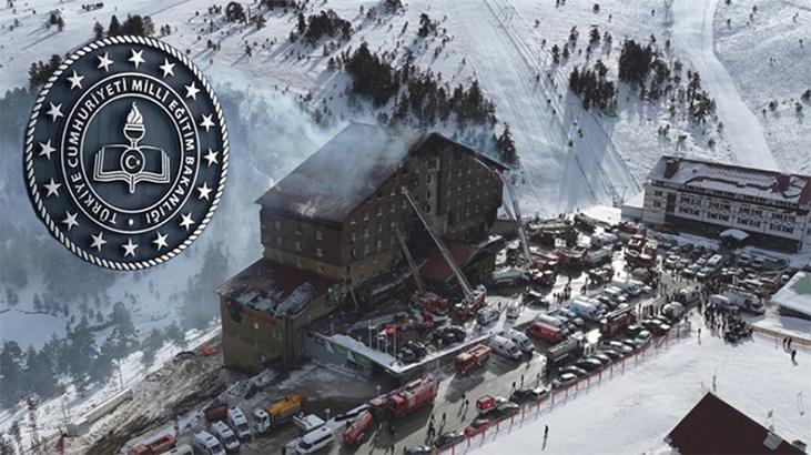 MEB, Kartalkaya’daki otel yangını faciası sonrası Psikososyal Destek Eylem Planı hazırladı