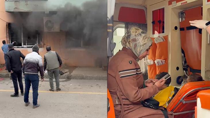 Mersin’de yangın paniği: 3 çocuk pencerenin korkuluğu sökülerek kurtarıldı