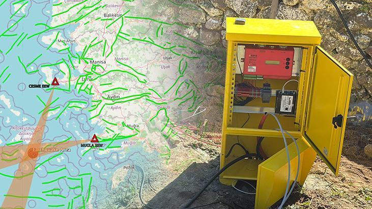 Olası deprem için ön hazırlık! İşte Bodrum ve Çeşme’ye kurulan sistem