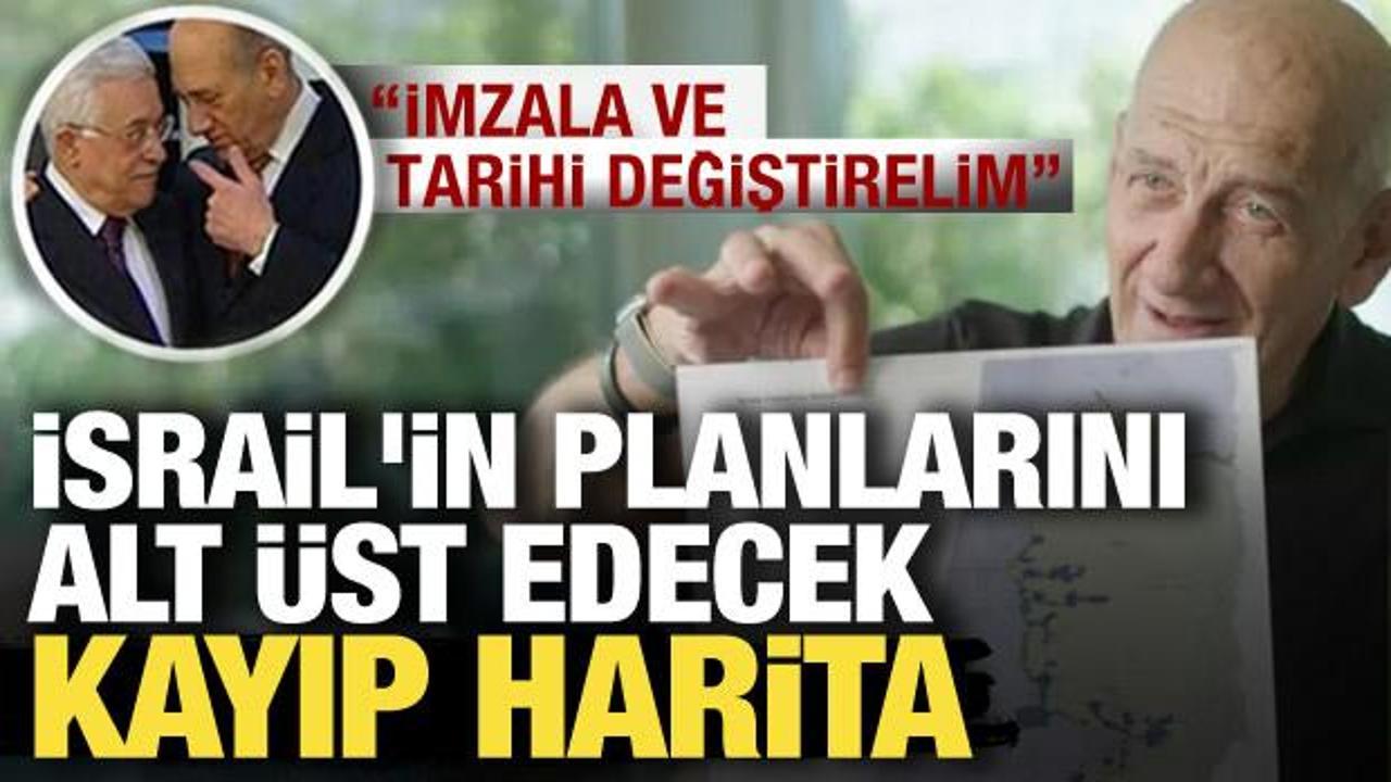 Orta Doğu’nun kaderini değiştirecek kayıp harita! İsrail Eski Başbakanı gün yüzüne çıkardı