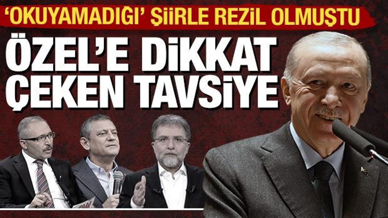 Özgür Özel ‘okuyamadığı’ şiirle rezil olmuştu: Ahmet Hakan’dan dikkat çeken tavsiye