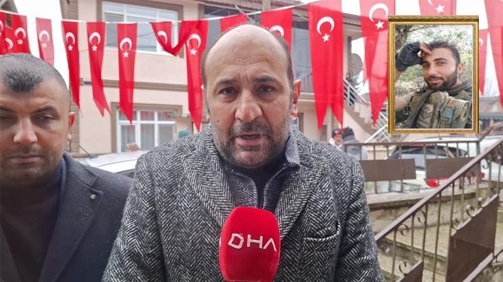 Şehit uzman çavuşun cenazesi memleketi Düzce’ye getirildi
