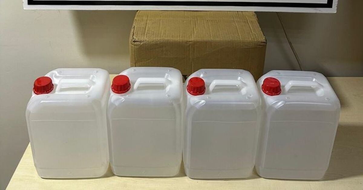 Sinop'ta 20 litre etil alkol ele geçirildi – Güncel haberler