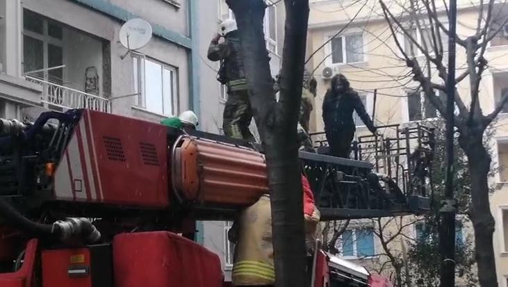 Şişli’de yangın: Ekipler müdahale ediyor