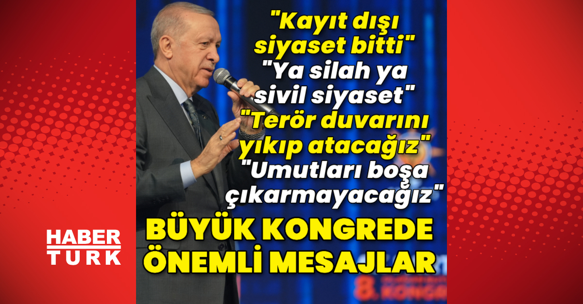 Son dakika: Cumhurbaşkanı Erdoğan'dan açıklamalar | Son dakika haberleri