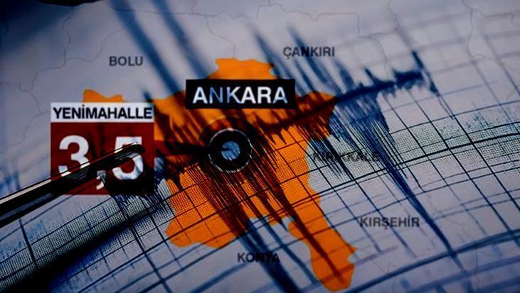 SON DAKİKA DEPREM HABERLERİ: Ankara’da 3.5 büyüklüğünde deprem oldu!