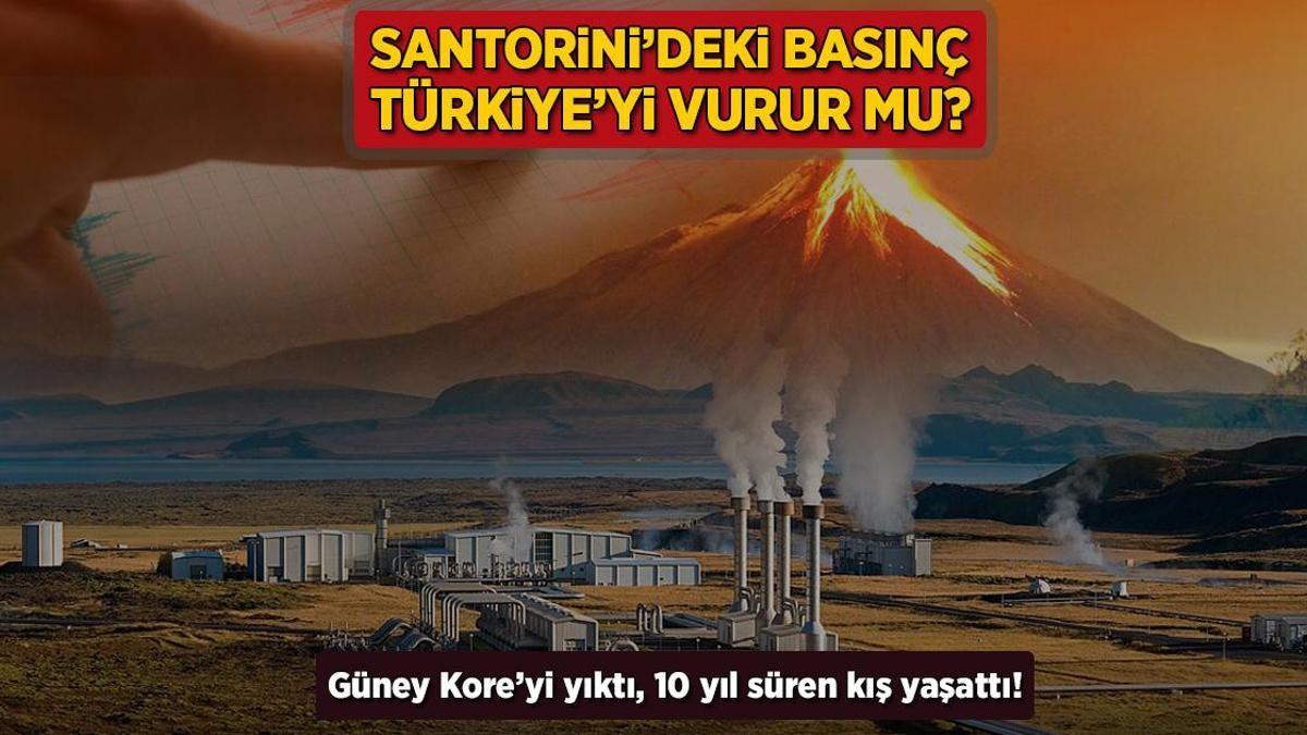 Son dakika gündem haberleri! Santorini Türkiye’yi etkiler mi? Santorini’deki basınç Türkiye’yi vurur mu?