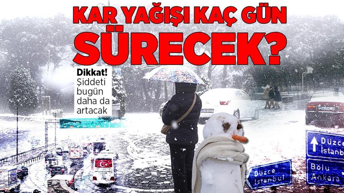 SON DAKİKA KAR YAĞIŞI HABERLERİ: Kar yağışı bugün kuvvetlenecek! İşte Meteoroloji’nin son haritası ve tahminler…