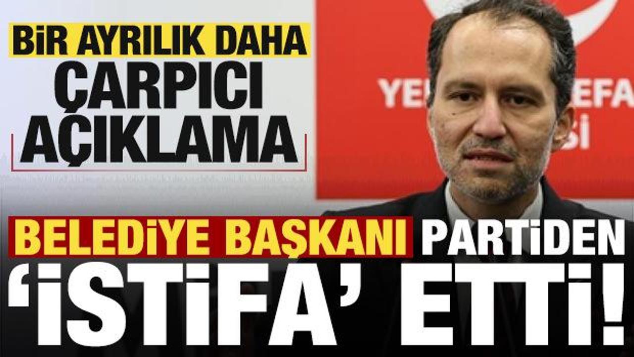 Son dakika: Yeniden Refah Partisi’nde belediye başkanı istifa etti! Dikkat çeken açıklama