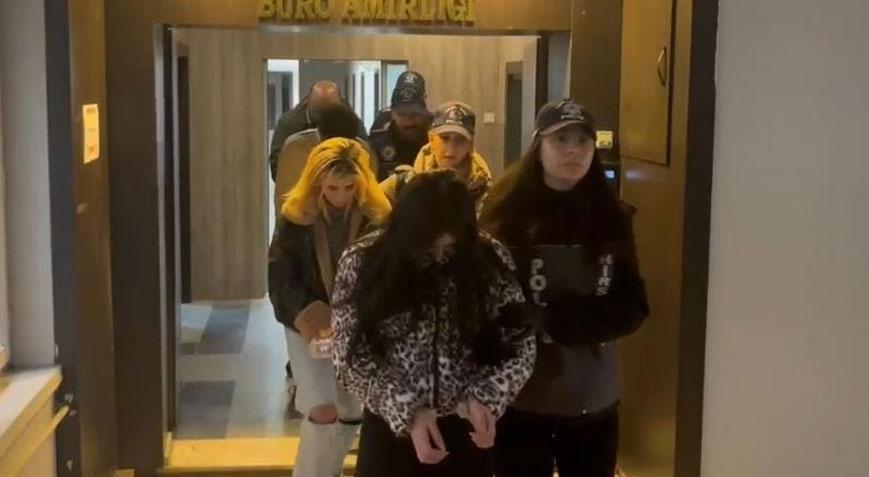 Tanıştıkları erkekleri ağlarına düşürüp kabusu yaşatan çete çökertildi
