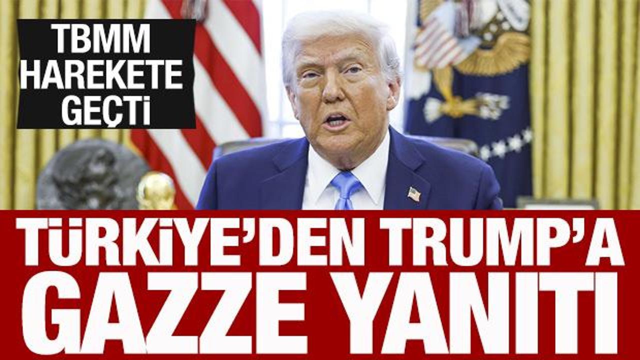 TBMM harekete geçti! Türkiye’den Trump’a Gazze yanıtı