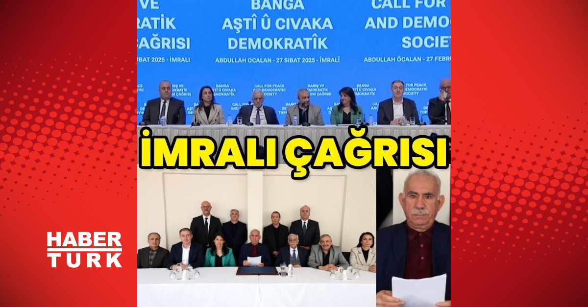 Terör örgütü elebaşı Abdullah Öcalan ile görüşen DEM Parti heyetinden İmralı ziyareti sonrası açıklama – Son dakika haberleri | Son dakika haberleri