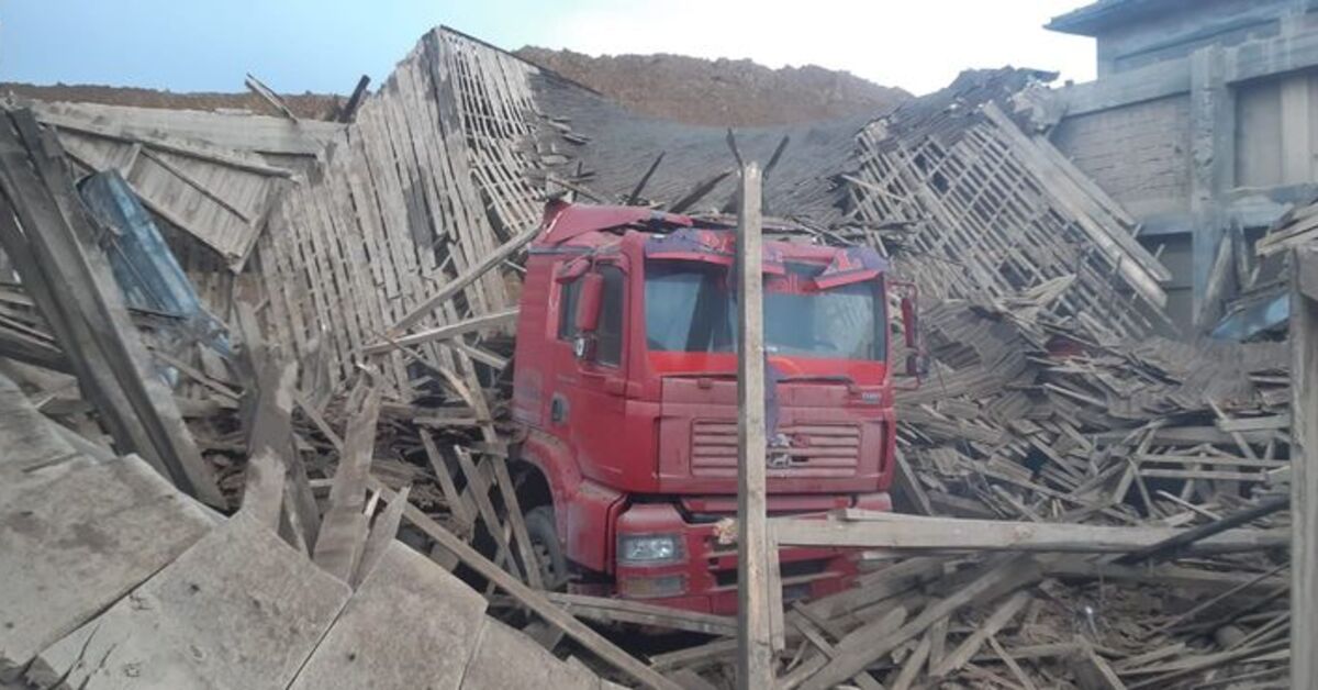 Tokat'ta garajın çatısı çöktü 1 işçi yaralandı – Güncel haberler