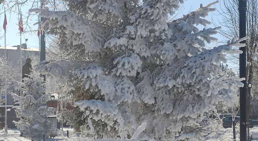 Türkiye’nin en soğuk yeri! Hava sıcaklığı eksi 28,4 derece