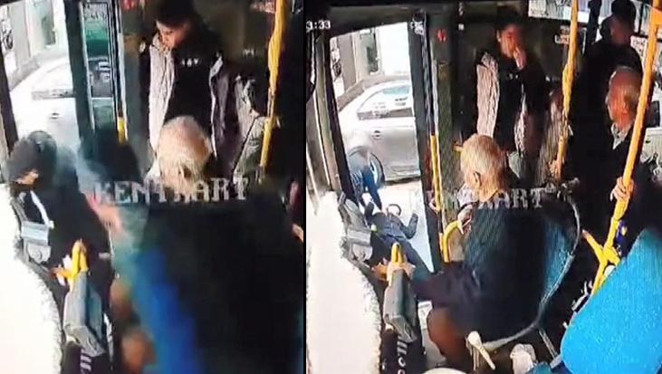 ZONGULDAK HABERLERİ: Otobüste bayıldı, açılan kapıyla kafası kırıldı