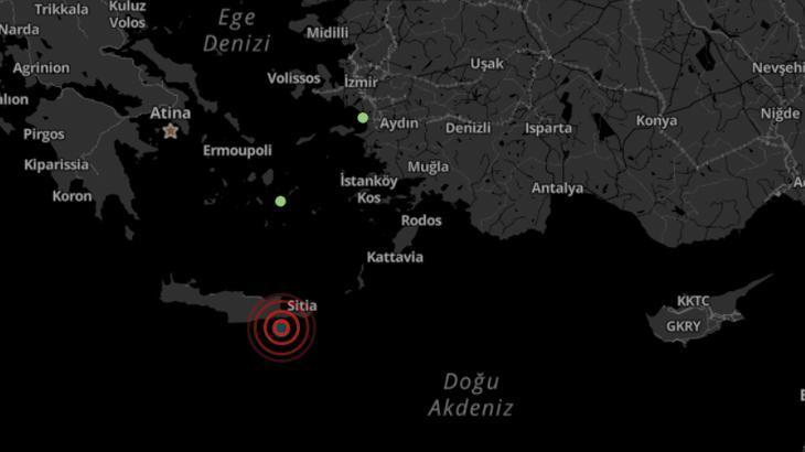 Akdeniz’de 4.5 büyüklüğünde deprem