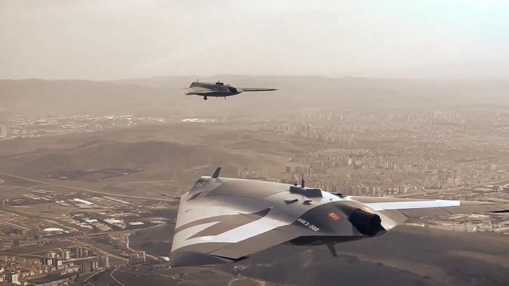 ANKA 3’lerden Çanakkale Zaferi’nin yıl dönümüne özel uçuş