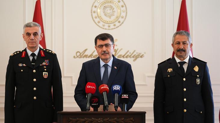 Ankara Valisi Şahin bayram tedbirlerini açıkladı