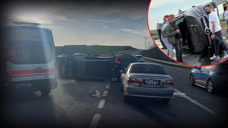 Arnavutköy’de korkunç kaza! Cip ile otomobil çarpıştı: 1 ölü, 4 yaralı