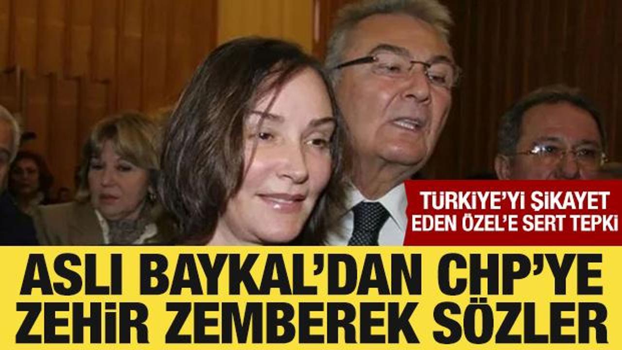Aslı Baykal’dan CHP’ye zehir zemberek sözler