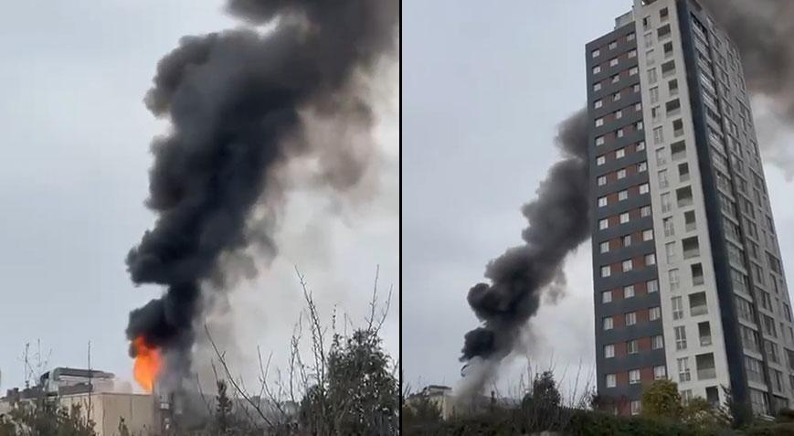 Ataşehir’de AVM’de korkutan yangın söndürüldü!