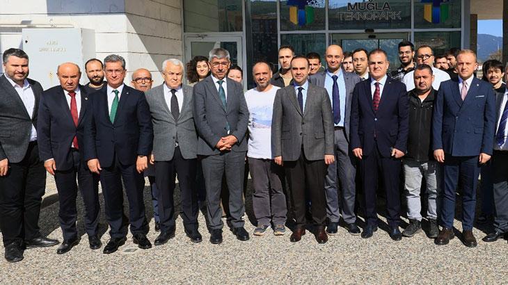 Bakan Kacır, Muğla Teknopark’ı ziyaret etti