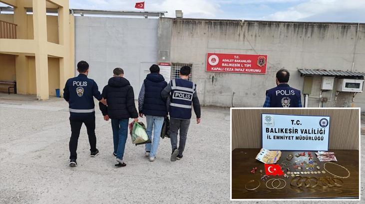 Balıkesir’de yaşlı kadını 1.5 milyon lira dolandırmışlardı! Kıskıvrak yakalandılar