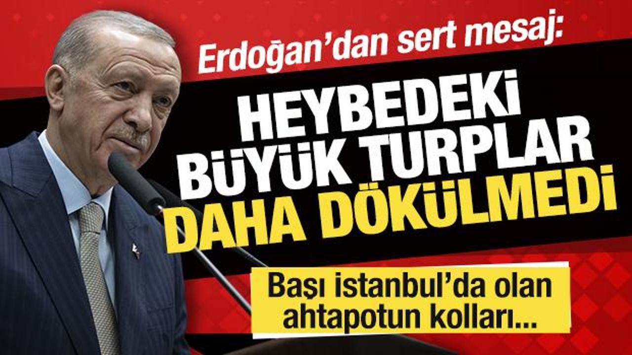 Başkan Erdoğan: Heybedeki büyük turplar daha dökülmedi