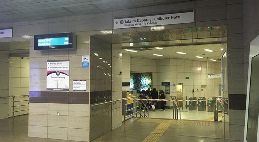 Beyoğlu’nda metro seferleri normale döndü