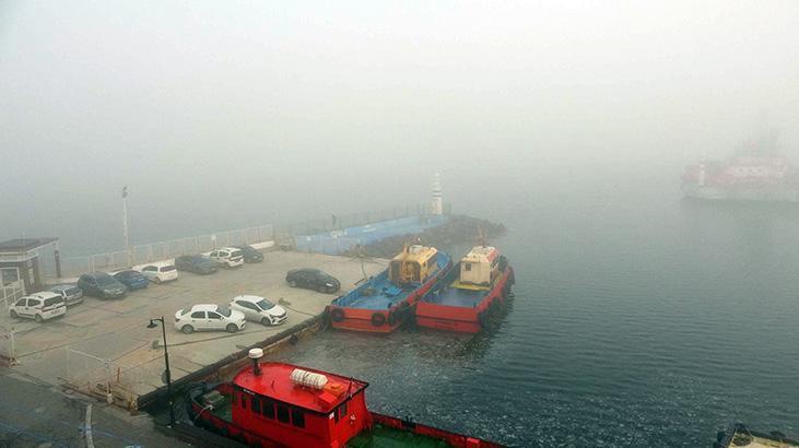 Çanakkale Boğazı’nda sis engeli! Gemi trafiği çift yönlü durduruldu