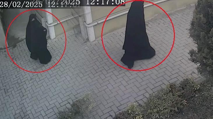 Çarşaflı hırsızın kimliği ev sahibini şoke etti! Serbest bırakıldı