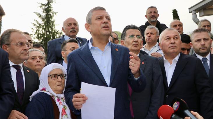 CHP Genel Başkanı Özgür Özel, Trabzon’da konuştu