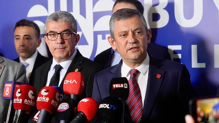 CHP lideri Özel’den İstanbul’daki soruşturmalarla ilgili açıklama
