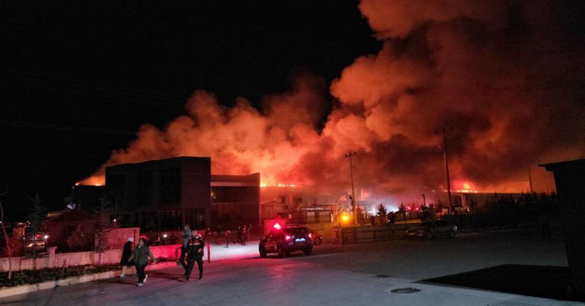Çorum'da gıda fabrikasında yangın çıktı – Güncel haberler