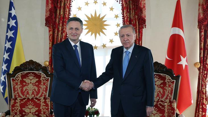 Cumhurbaşkanı Erdoğan, Becirovic’i kabul etti