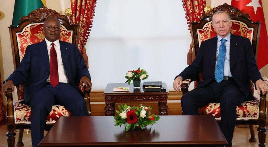 Cumhurbaşkanı Erdoğan Gine Bissau Devlet Başkanı ile görüştü! İşte masadaki konular…