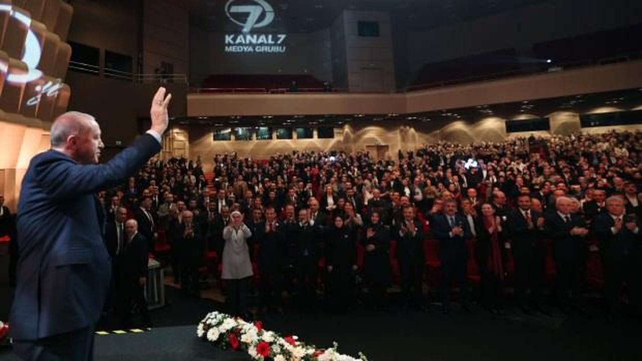 Cumhurbaşkanı Erdoğan’dan Kanal 7 paylaşımı: Örnek bir yayıncılık başarısı!