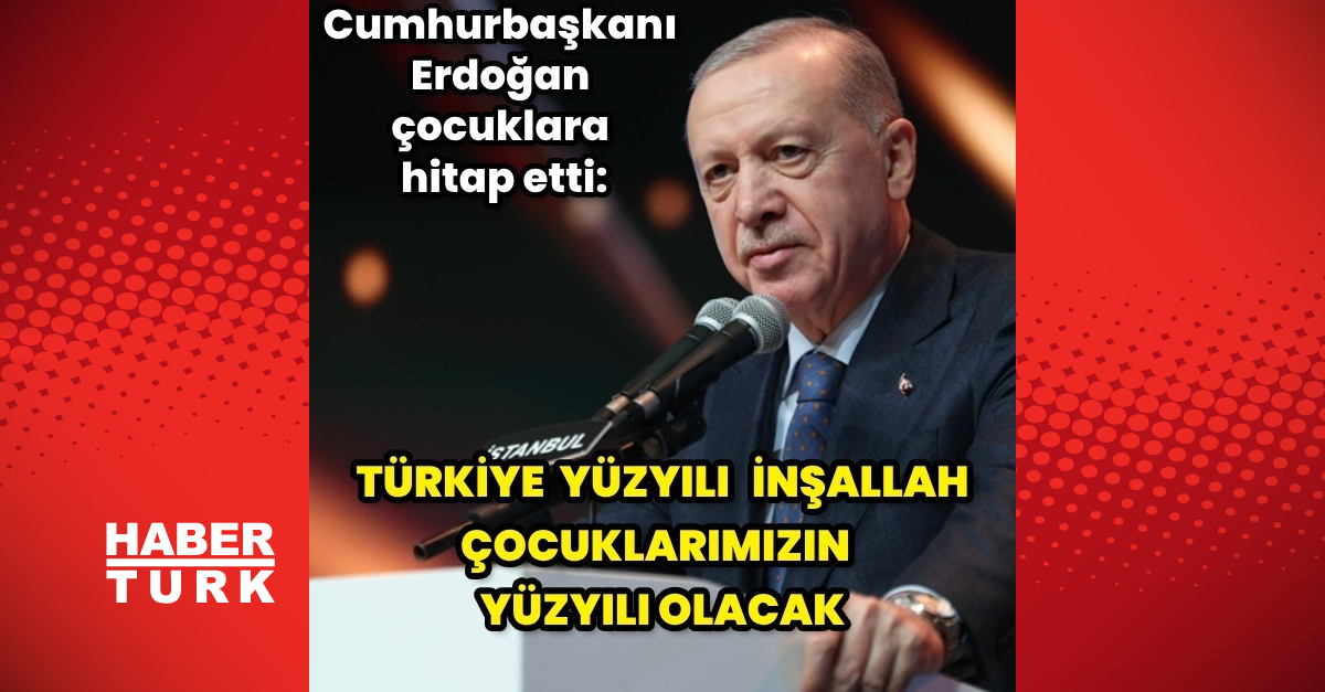 Cumhurbaşkanı Recep Tayyip Erdoğan'dan açıklamalar