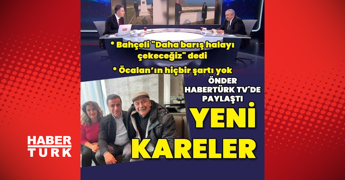 DEM Milletvekili Sırrı Süreyya Önder'den Habertürk'e açıklamalar | Son dakika haberleri